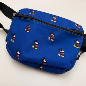 Blue Disney Mickey Mouse Fanny Pack